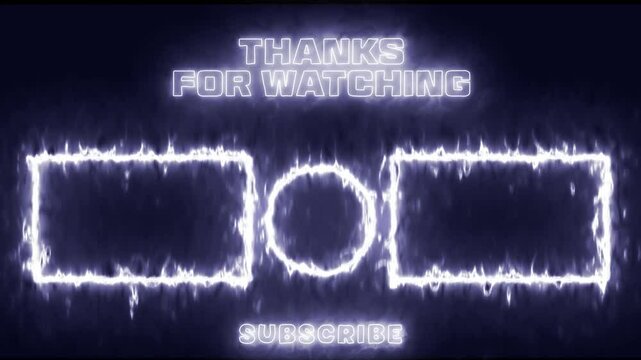 SABER EFFECT YOUTUBE END SCREEN / OUTRO 
 | Animated YouTube end screen