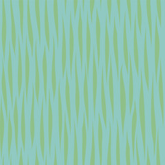 Strip with elements of chaos seamless pattern, abstract shapes, colorful background print. Ornate vector stripe lines