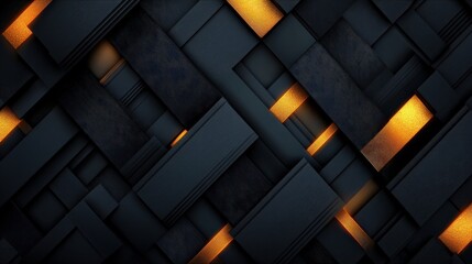 Black and gold wallpaper pattern with textured design for background use