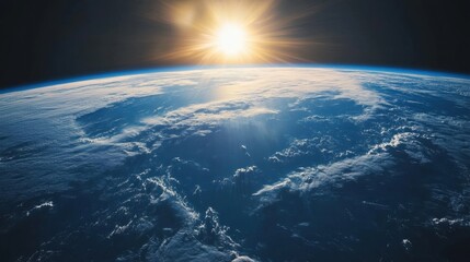 AI-enhanced weather prediction system analyzing satellite data for climate forecasting