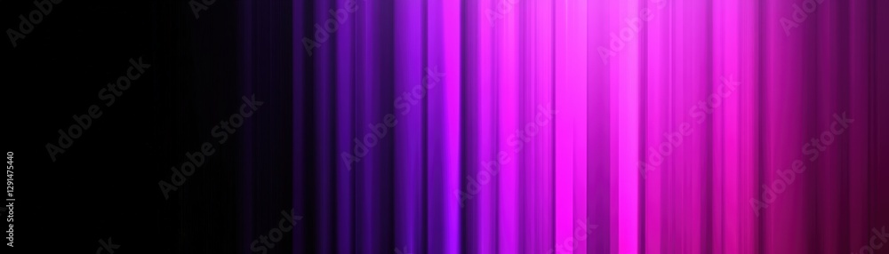 Aufkleber purple and black background with soft light and abstract design elements in modern art style