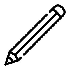 pencil line icon