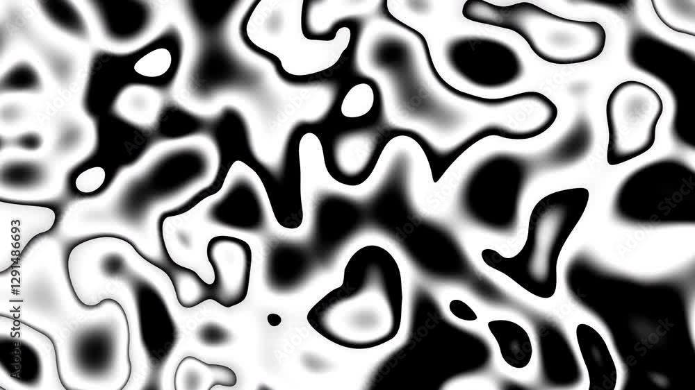 Leinwandbilder an abstract pattern composed of various shapes resembling liquid or organic forms. these shapes are 