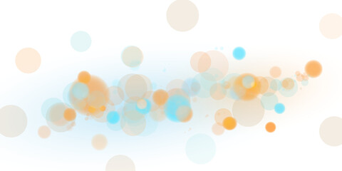 A mesmerizing composition of ethereal blue and golden bokeh lights and shimmering sparkles creates a magical shimmering, evoking a sense of magic, elegance, and festive wonder. PNG.