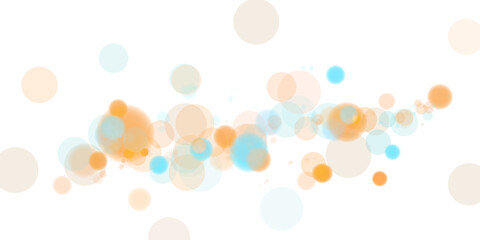 A mesmerizing composition of ethereal blue and golden bokeh lights and shimmering sparkles creates a magical shimmering, evoking a sense of magic, elegance, and festive wonder. PNG.