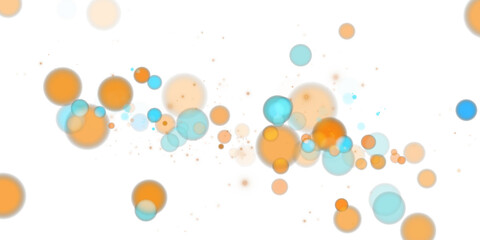 A mesmerizing composition of ethereal blue and golden bokeh lights and shimmering sparkles creates a magical shimmering, evoking a sense of magic, elegance, and festive wonder. PNG.