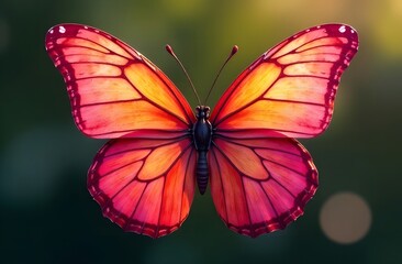 Obraz premium butterfly on flower