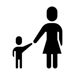 Parent icon in glyph style