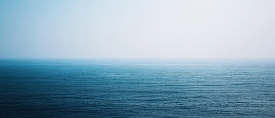 Obraz premium Contemporary abstract wall design showcasing flowing waves of blue and white tones in a modern interior space