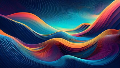 abstract wave background