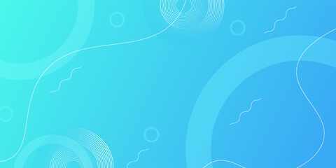 A blue gradient background with circles. modern vector eps10