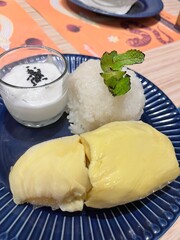 The Delight of Durian Sticky Rice