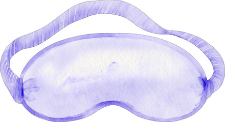 watercolor sleep mask