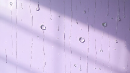 purple soft background with textured water drops