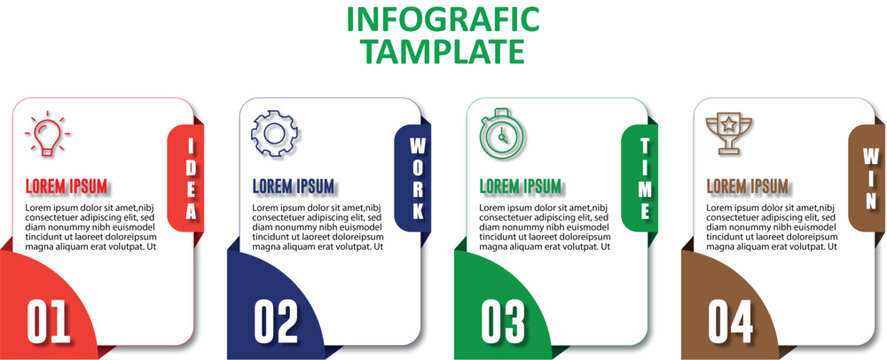 Business Milestones & Success Path Infographic template set for free