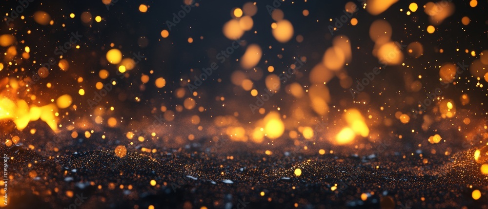 Poster abstract light blur photography creating a colorful and dynamic visual effect on a dark background