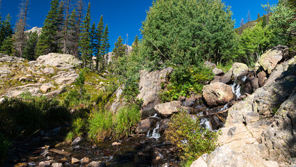Naturpanorama i, Rocky Mountain Nationalpark