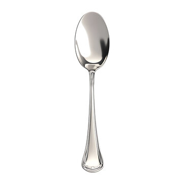 tablespoon cartoon isolated on white background full depth of field 