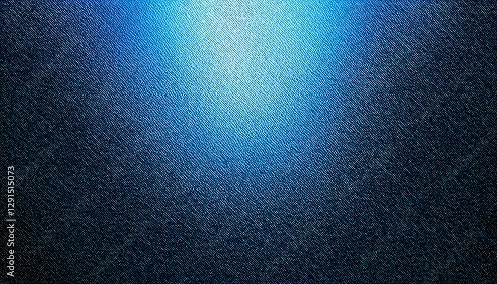 Poster calming abstract blue gradient with dark edges, soft transitions, serene atmosphere for artistic or 