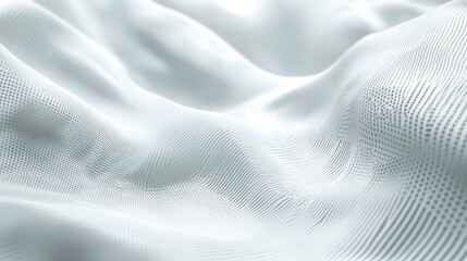 Naklejka premium Minimalist digital white futuristic abstract texture, clean high-tech aesthetic,