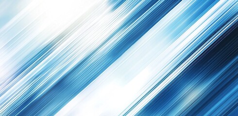 Abstract blue background featuring dynamic light streaks and soft gradients in a contemporary style