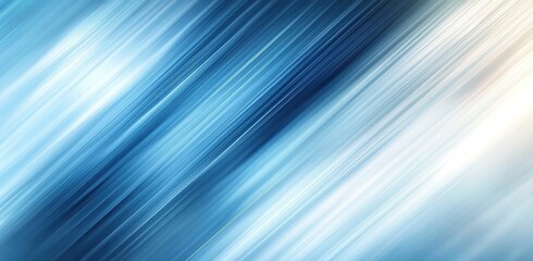 Motion blur of blue and white streaks suggesting speed and dynamism in an abstract design