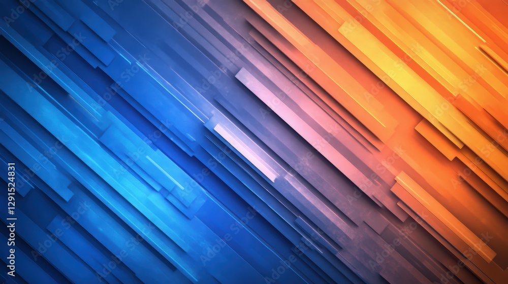 Poster abstract background featuring colorful lines and shapes creating a vibrant artistic composition