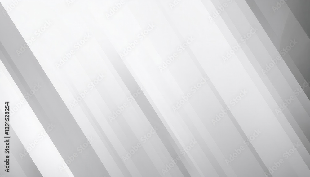 Fototapete abstract geometric design with diagonal white lines and soft gradients, modern minimalistic backgrou