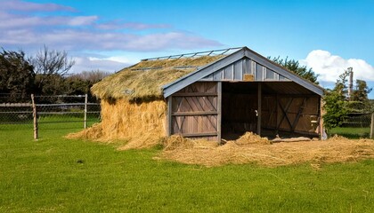 An animal shed is a structure built to house and protect animals, typically used for livestock like...