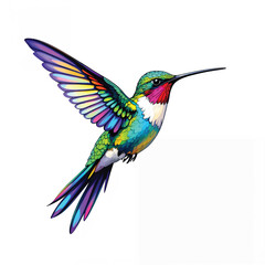 Fototapeta premium hummingbird in flight