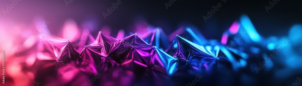 Poster abstract background featuring colorful organic shapes and textures in vibrant hues and patterns