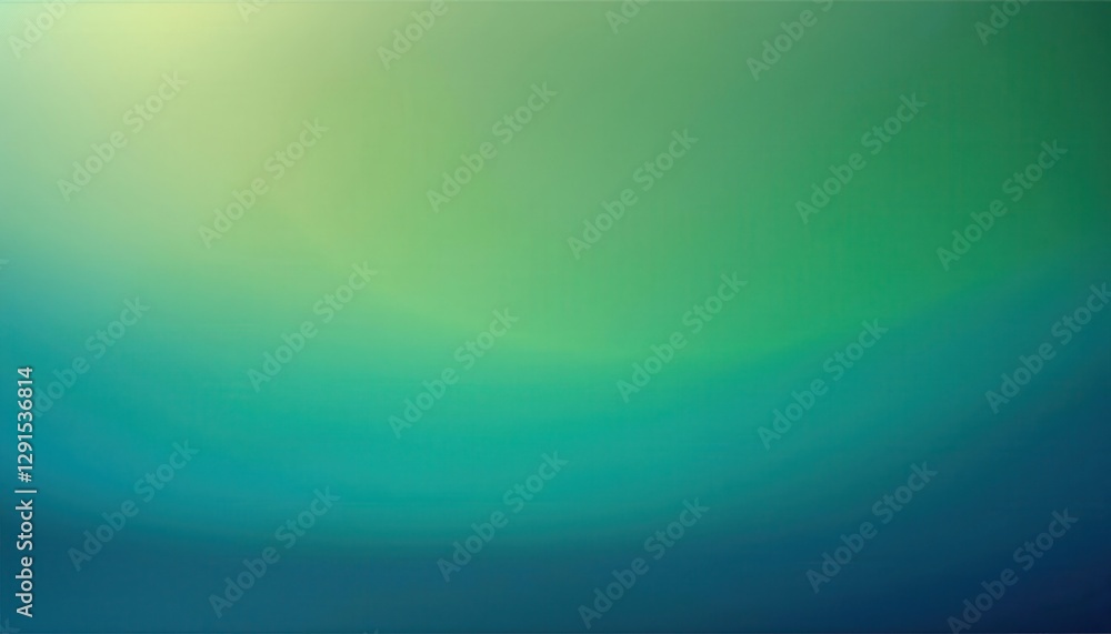 Poster abstract gradient design in green and blue, soft flowing texture background, suitable for web, print