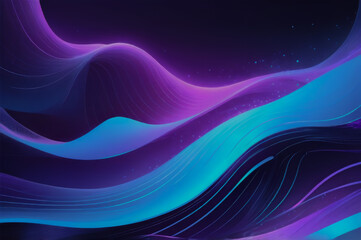 Obraz premium abstract blue wave background