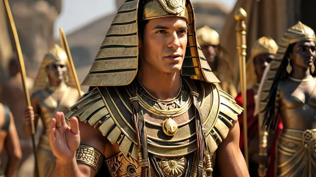 Powerful and faithful man ruling an entire territory 4K