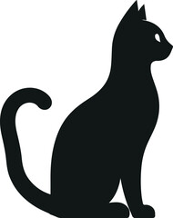 cat vector silhouettes