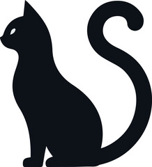 cat vector silhouettes
