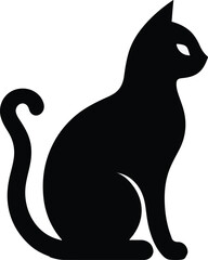 cat vector silhouettes