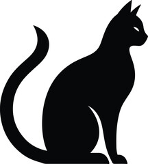 cat vector silhouettes