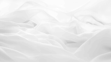 Obraz premium A white sheet of fabric with a pattern of white lines