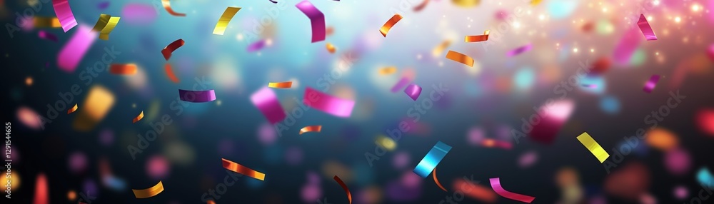 Poster colorful abstract background with vibrant patterns and shapes for creative design projects and prese