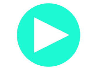 右矢印　ターコイズ色