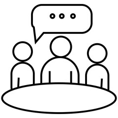 Businessman Icon – Corporate Leadership, Executive Decision-Making, and Professional Growth Representation with Transparent Background.