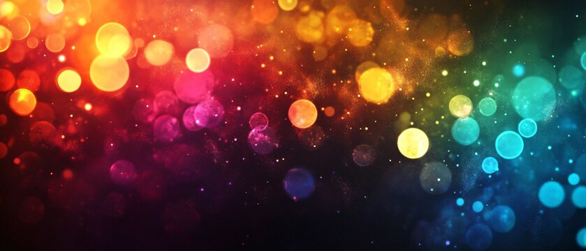 Vivid and Abstract Background for Digital Design