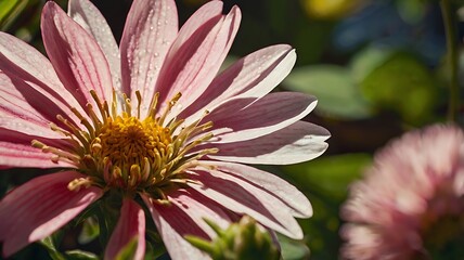 Delicate Pink Petals in Full Bloom