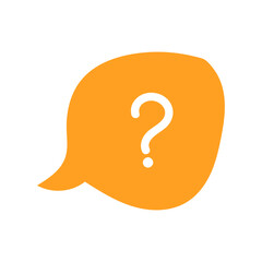 orange question chat box