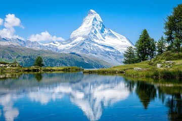 Obraz premium mountain lake