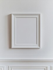 Empty Frame on Wall