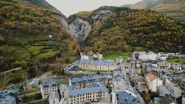 Beautiful town in the pyrinees, Broto
