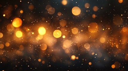 Obraz premium Blue color bokeh lights background. Blurred circle shapes. Multicolored blurry lights bokeh defocused abstract background for events.