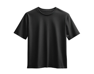 Black t shirt with simple design, perfect for casual wear or layering